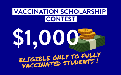 $1,000 Vaccination Scholarship Contest