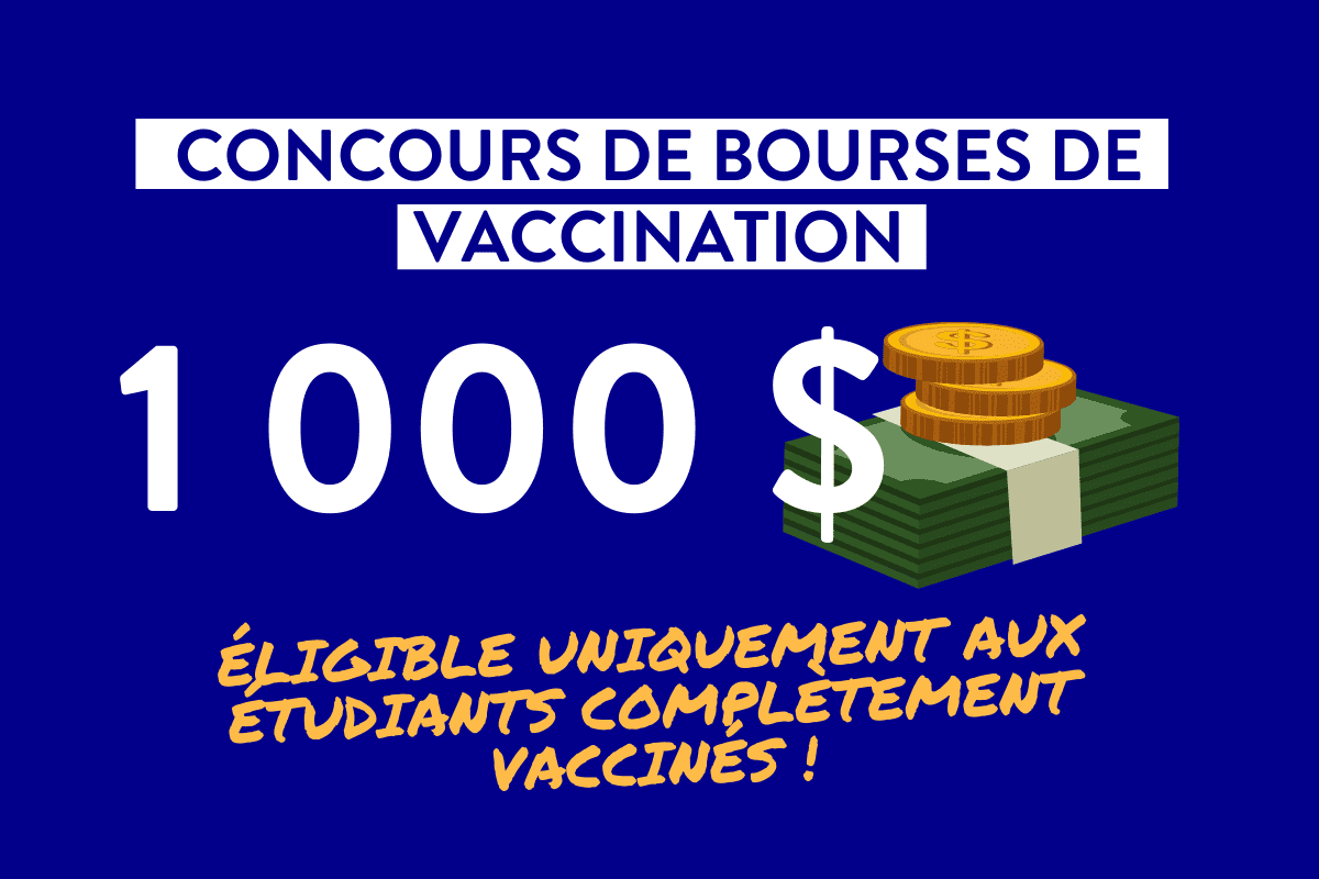 Concours De Bourses De Vaccination De 1 000 Tav College